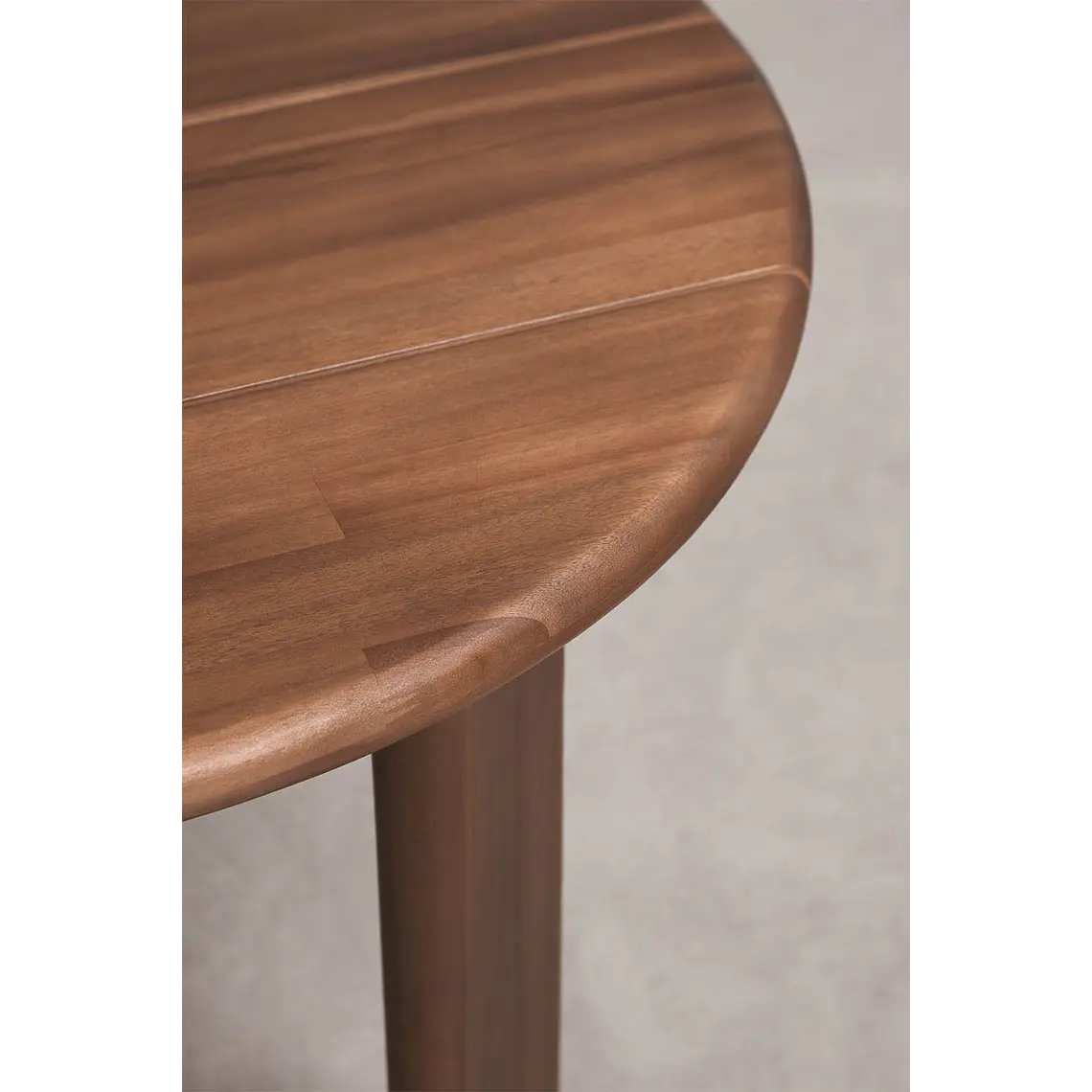 Mesa de comedor ovalada 240x100 cm en madera de acacia 5