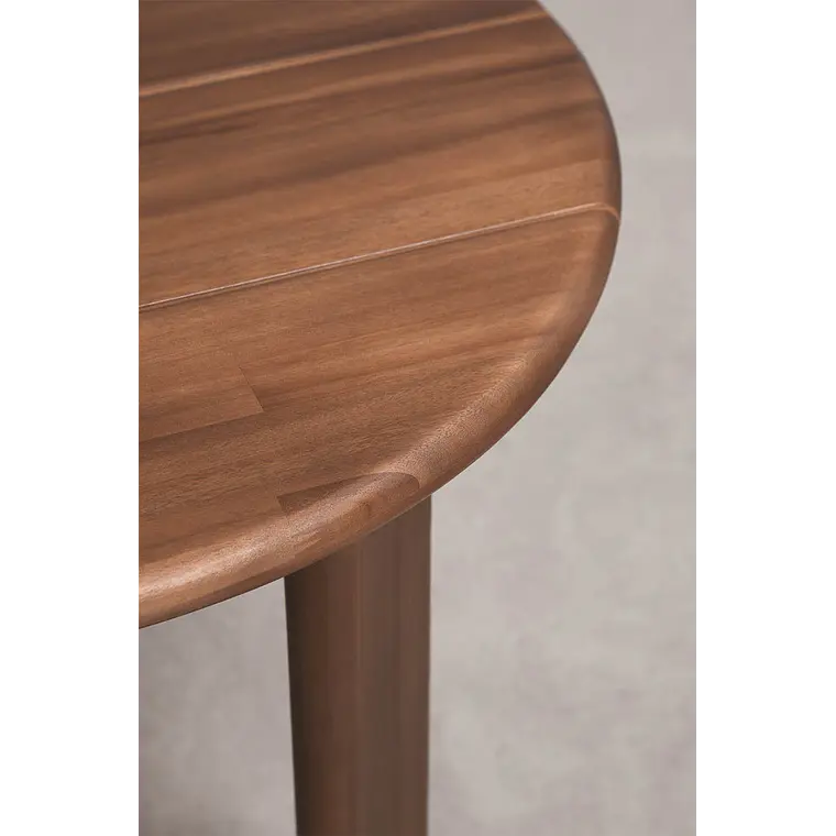 Mesa de comedor ovalada 240x100 cm en madera de acacia 5