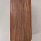 Mesa de comedor ovalada 240x100 cm en madera de acacia - Miniatura 7