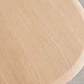 Mesa de comedor ovalada extensible en MDF y chapa de fresno - Miniatura 8