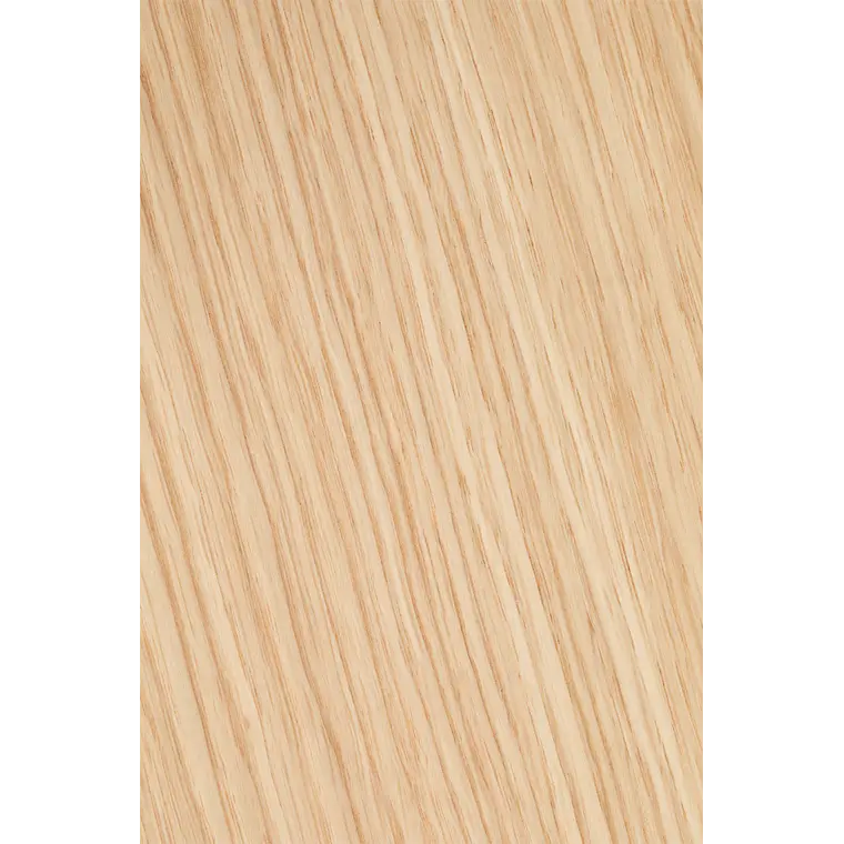 Mesa de comedor ovalada extensible en MDF y chapa de fresno 10