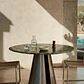 Mesa de comedor Phaeeva en acero - Miniatura 1