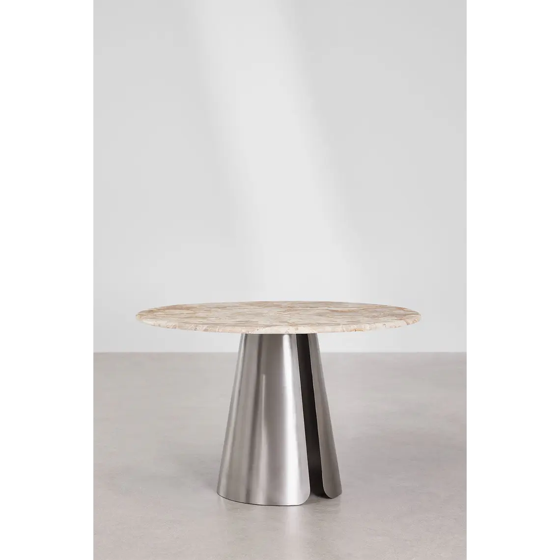 Mesa de comedor Phaeeva en acero 4