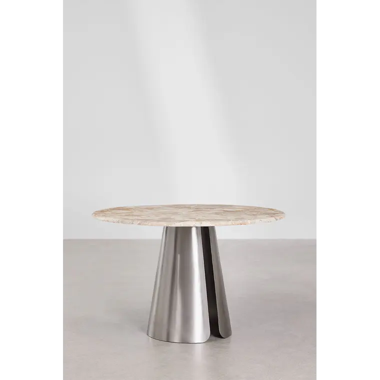Mesa de comedor Phaeeva en acero 4