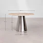 Mesa de comedor Phaeeva en acero - Miniatura 9