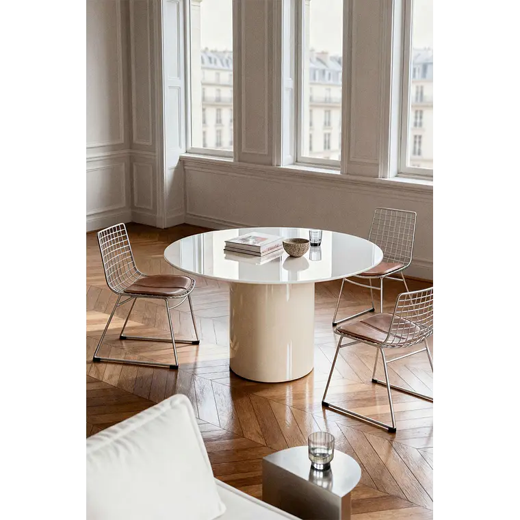 Mesa de comedor Queneri en vidrio 1