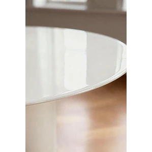 Mesa de comedor Queneri en vidrio