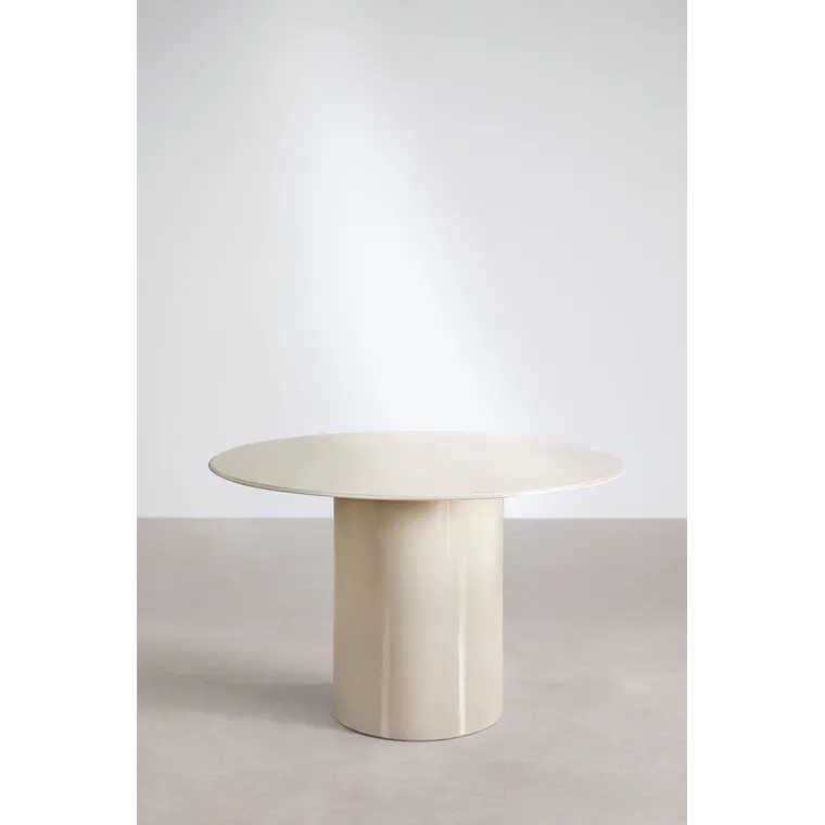 Mesa de comedor Queneri en vidrio 3