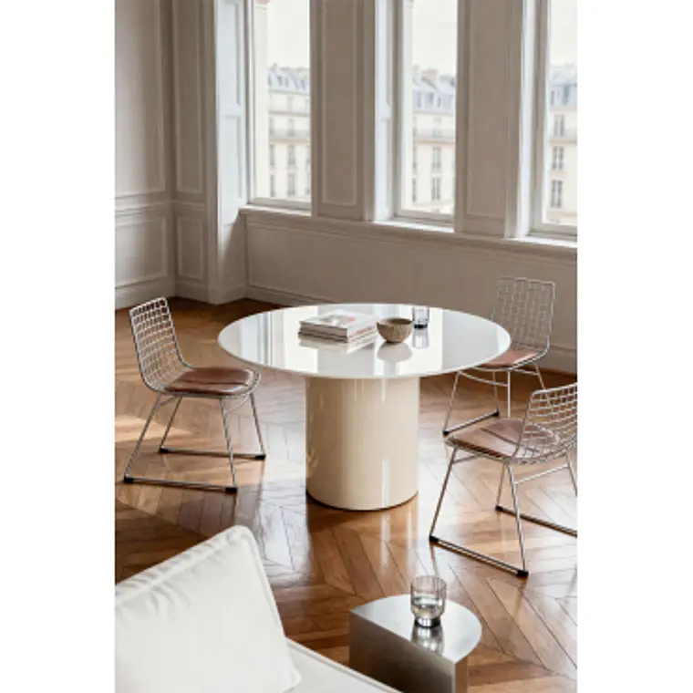 Mesa de comedor Queneri en vidrio 10
