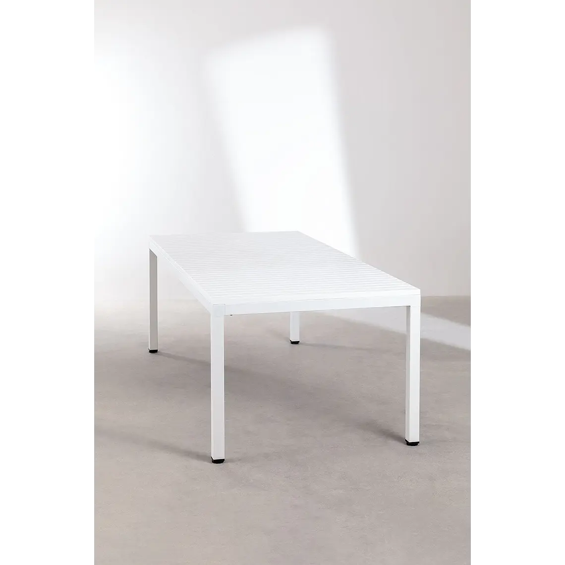 Mesa de comedor Raeien en aluminio 3