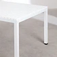 Mesa de comedor Raeien en aluminio - Miniatura 5