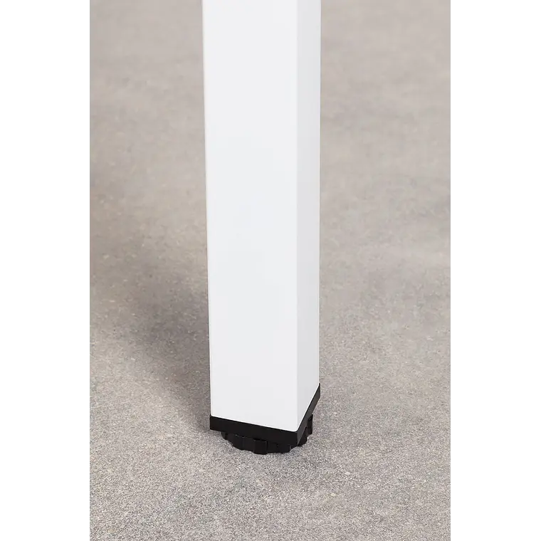 Mesa de comedor Raeien en aluminio 6