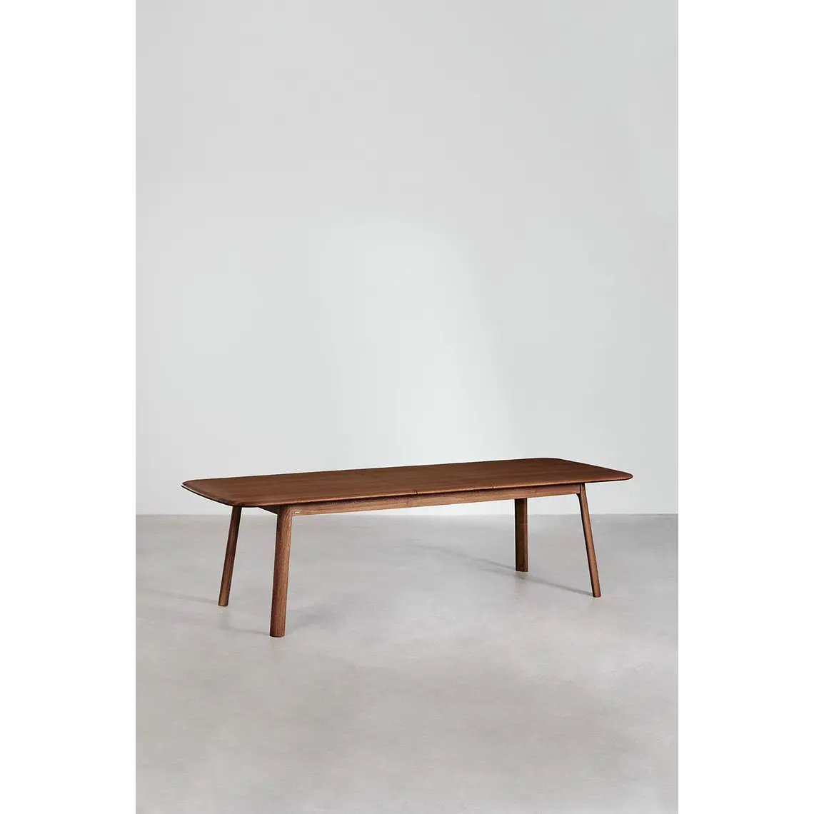 Mesa de comedor rectangular 220-320x95 cm extensible en madera 6