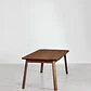 Mesa de comedor rectangular 220-320x95 cm extensible en madera - Miniatura 7