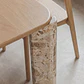 Mesa de comedor rectangular 230x110 cm en madera de mango y piedra natural - Miniatura 2