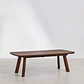 Mesa de comedor rectangular 240-300x110 cm extensible en MDF - Miniatura 5