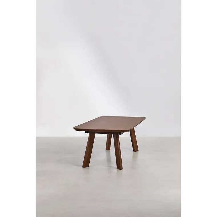 Mesa de comedor rectangular 240-300x110 cm extensible en MDF 6