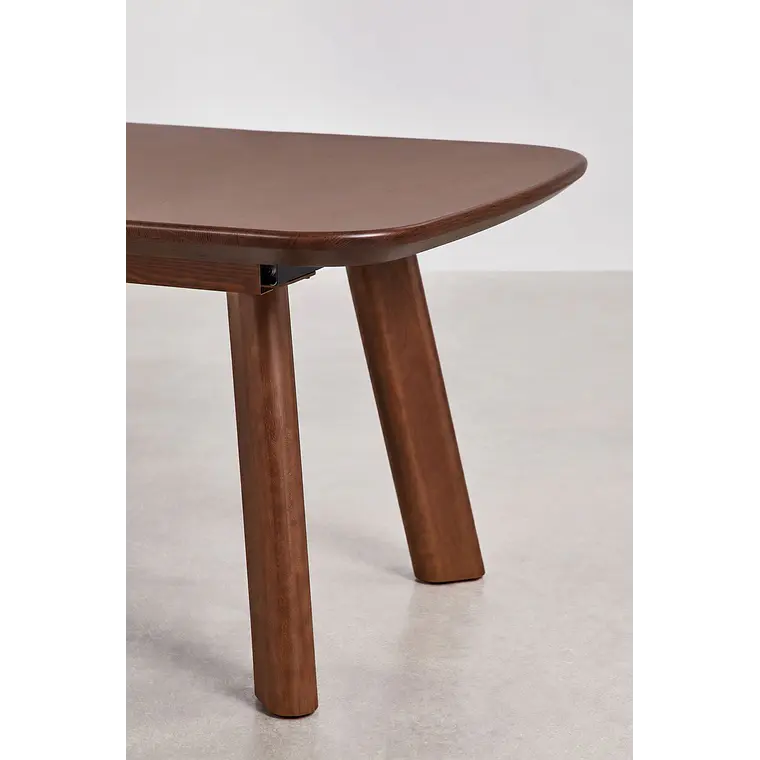 Mesa de comedor rectangular 240-300x110 cm extensible en MDF 8