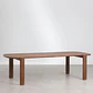 Mesa de comedor rectangular 260x115 cm en madera de acacia - Miniatura 10