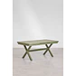 Mesa de comedor Saelora en aluminio - Miniatura 12