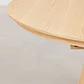 Mesa de comedor Vaelena en madera de roble - Miniatura 6