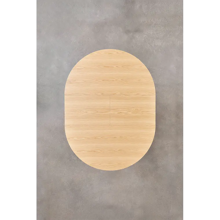 Mesa de comedor Vaelena en madera de roble 11