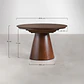 Mesa de comedor Vaelena en madera de roble - Miniatura 12