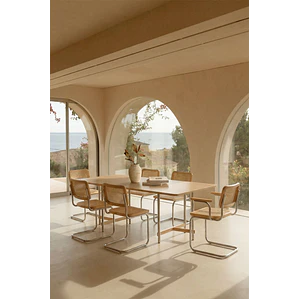Mesa de comedor Vaelien en madera de mango