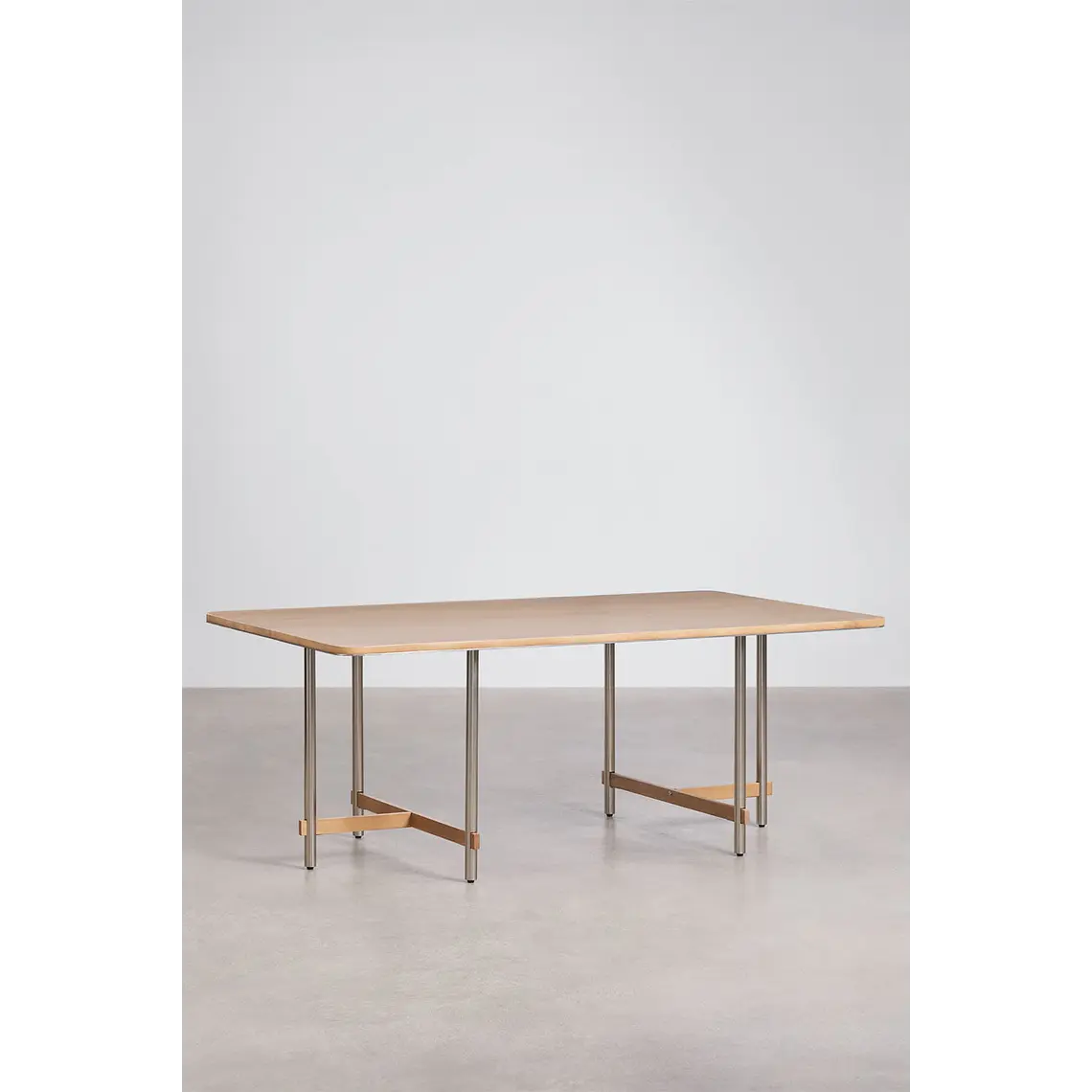 Mesa de comedor Vaelien en madera de mango 4