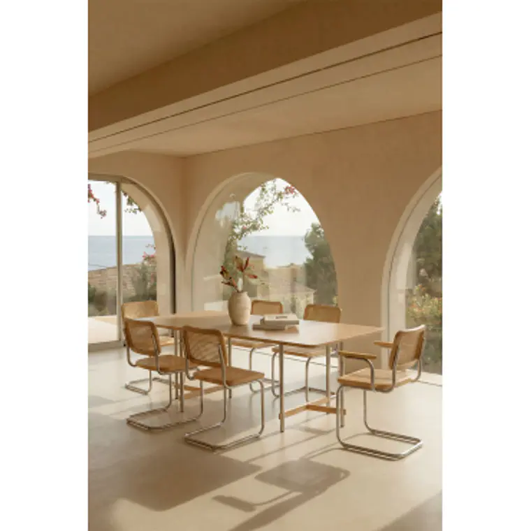 Mesa de comedor Vaelien en madera de mango 11