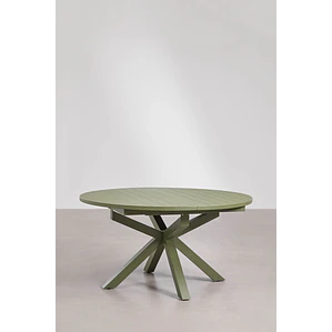 Mesa de comedor Vioela en aluminio