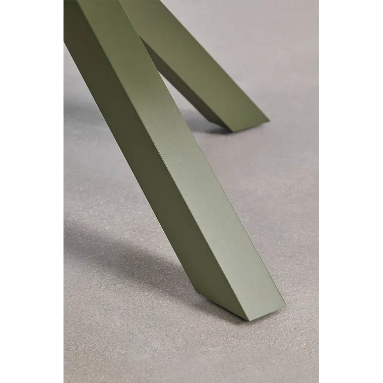 Mesa de comedor Vioela en aluminio 6