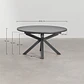 Mesa de comedor Vioela en aluminio - Miniatura 10