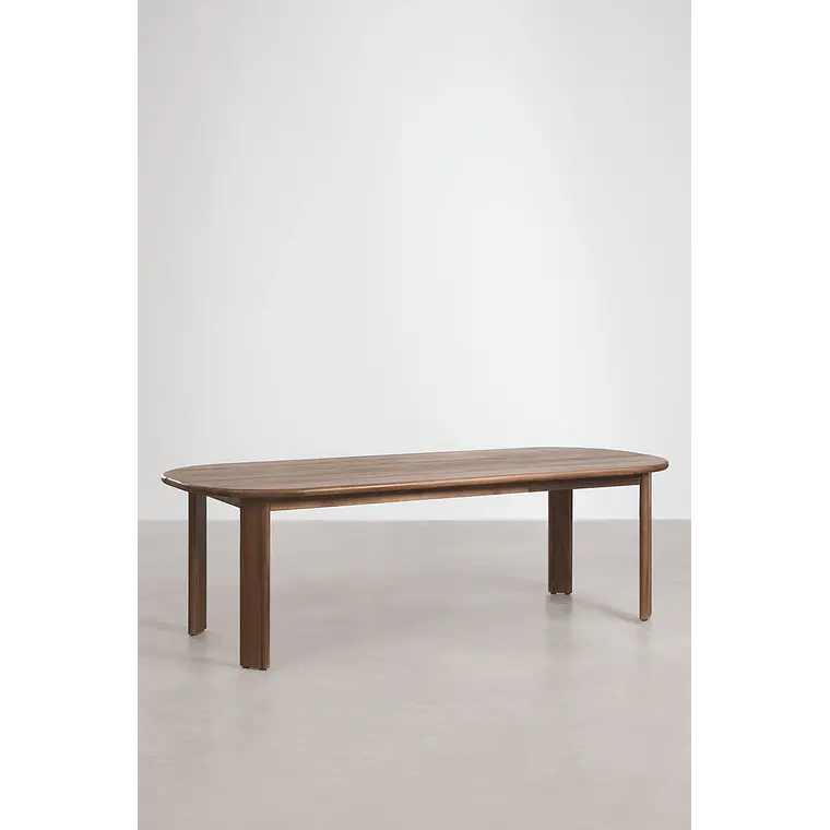 Mesa de comedor Wenora en madera de acacia 2