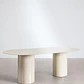 Mesa de comedor Xaeira en vidrio - Miniatura 4