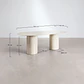 Mesa de comedor Xaeira en vidrio - Miniatura 10