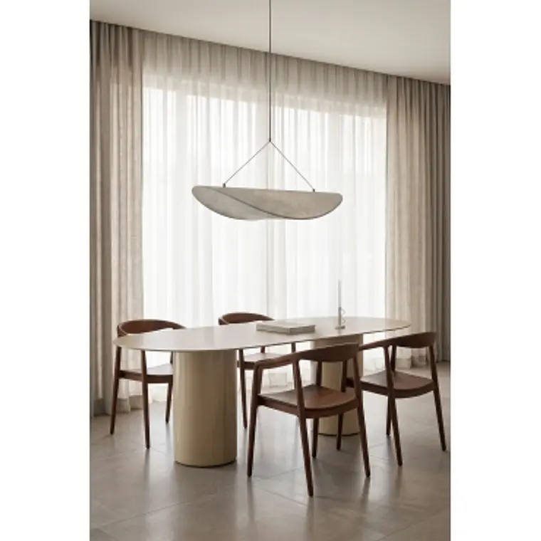 Mesa de comedor Xaeira en vidrio 14
