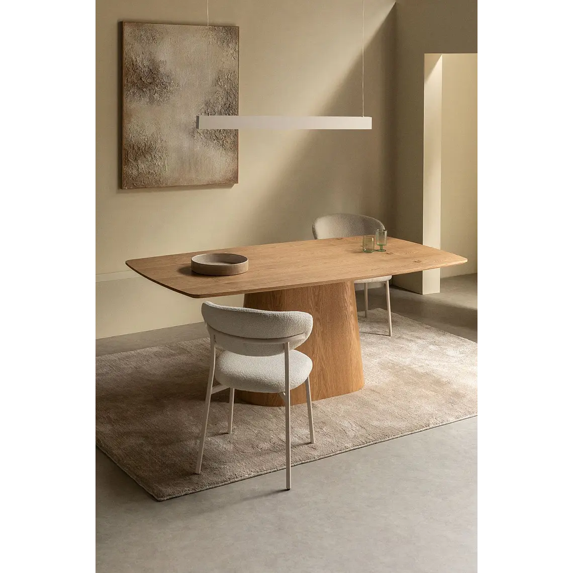 Mesa de comedor Ylenia en madera 2