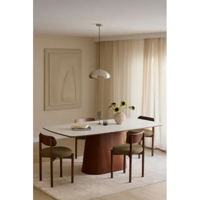Mesa de comedor Ylenia en madera 14
