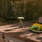 Mesa de jardín 100-160x100 cm extensible en madera de acacia Nereva - Miniatura 3