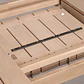 Mesa de jardín rectangular 250-310x105 cm extensible en madera de acacia Cereva - Miniatura 9