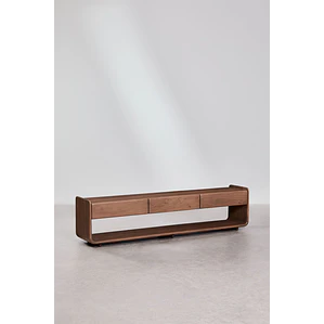Lualis · Mueble de TV en acabado madera