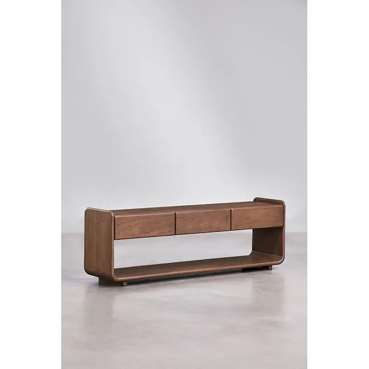 Lualis · Mueble de TV en acabado madera 3