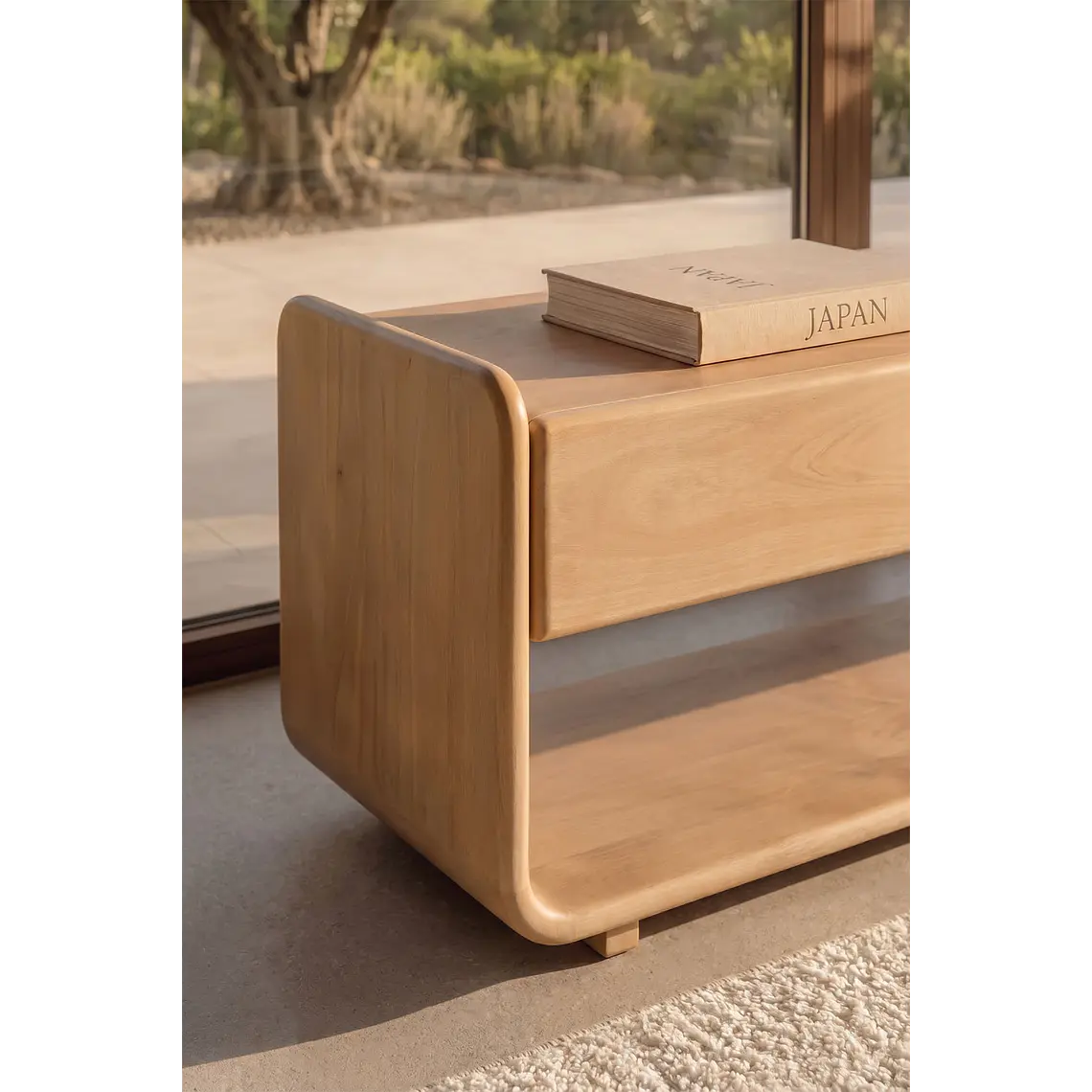 Lualis · Mueble de TV en acabado madera 5