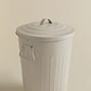 Papelera con tapa en acero galvanizado - Miniatura 4