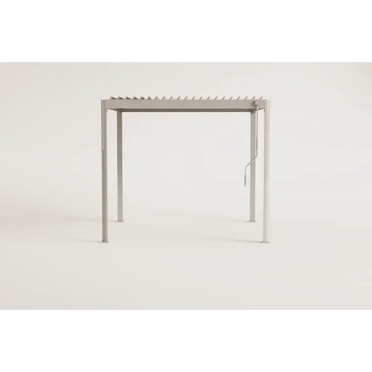 Pérgola bioclimática de aluminio con lamas Kelina 12
