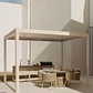 Pérgola bioclimática de aluminio con lamas Kelina - Miniatura 16
