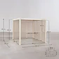 Pérgola bioclimática de aluminio con lamas y paneles laterales Liorina - Miniatura 10