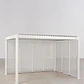 Pérgola bioclimática de aluminio con lamas y paneles laterales Liorina - Miniatura 18