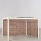 Pérgola bioclimática de aluminio con lamas y paneles laterales Liorina - Miniatura 19